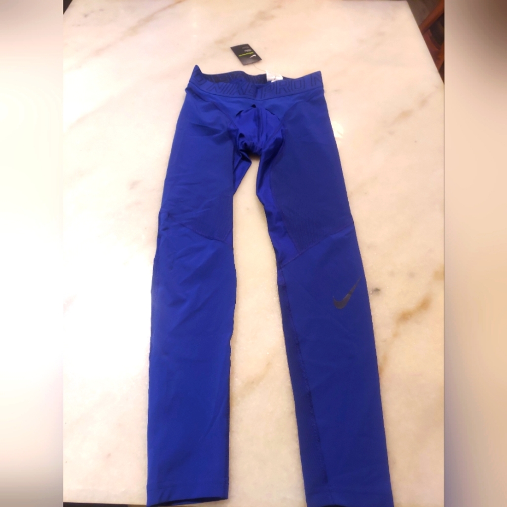 Nike Pro Hypercompression Tights/Leggings Blue Medium